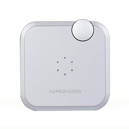 聴覚検査で音を最適化するヘッドホンアンプ Aumeo 左右別々にプロファイル Sleek Silver