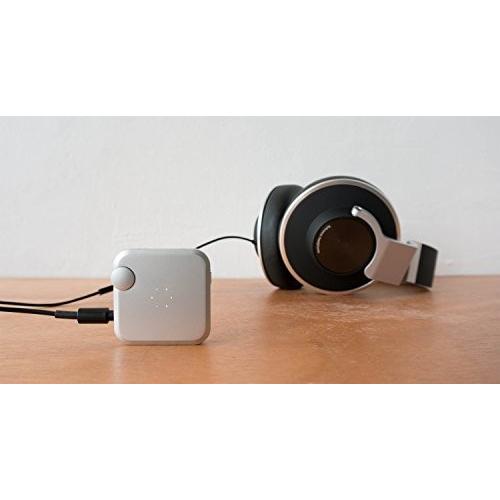 聴覚検査で音を最適化するヘッドホンアンプ Aumeo 左右別々にプロファイル Sleek Silver_3