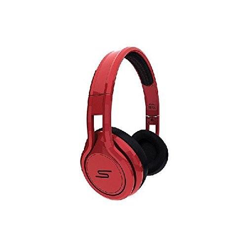 SMS Audio STREET by 50 Cent On Ear Headphone (Red)