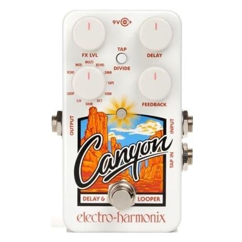 美しい Electro-Harmonix Canyon Delay & Loopers エフェクター ディレイ/ルーパー