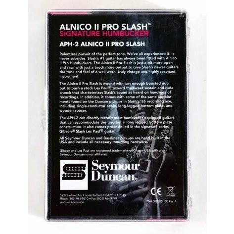 Seymour Duncan APH-2 Set Alnico II Pro SLASH　Black_2