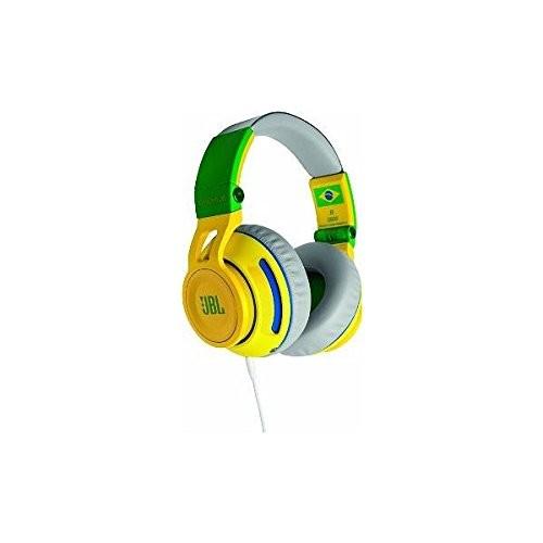 JBL SYNCHROS シンクロス S500 ヘッドホン BRAZIL(イエロー＆グリーン)