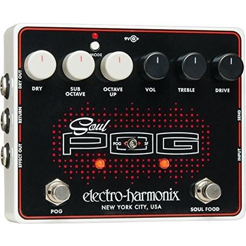 Electro-Harmonix Soul POG Soul Food + POG オクターバー オーバードライブ