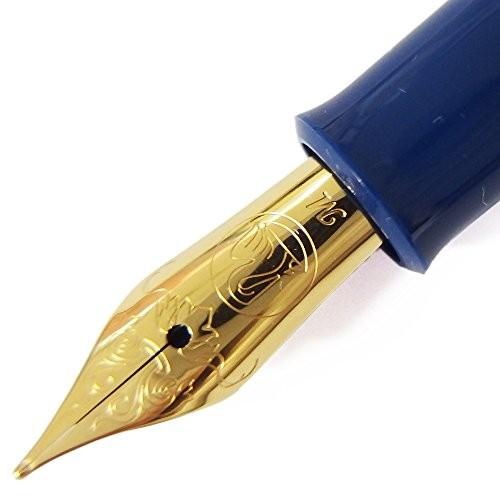 PELIKAN ペリカン 万年筆 クラシック M120 アイコニックブルー ペン先サイズ：M(中字) Classic M120 Icon｜worldfigure｜05