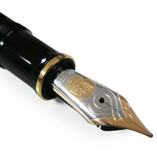 PELIKAN ペリカン 万年筆 SOUVERAN スーベレーン 黒 ペン先サイズ：F
