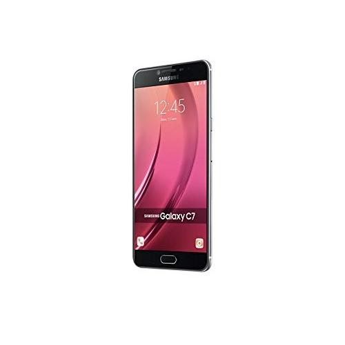 SIMフリー Samsung Galaxy C7 Dual 64GB 香港版 4G LTE (Dark Gray)の画像