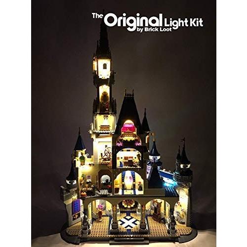 レゴ（LEGO）ディズニー シンデレラ城 (71040) 用 電飾ライトキット Deluxe Lighting Kit for Your Lego