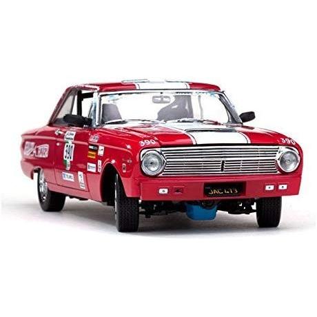 SunStar 1963 ford フォード Falcon Hard Top Racing Jon Lecarner #390 1/18 red 赤 レ_2