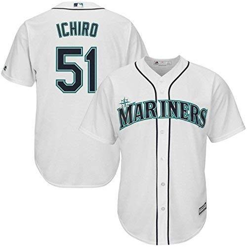 Majestic MLBレプリカユニフォーム イチロー シアトル・マリナーズ #51