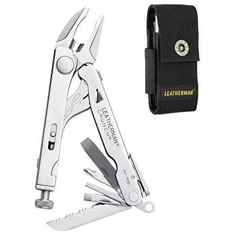 レザーマン クランチ マルチツール ロッキングプライヤー 工具LEATHERMAN CRUNCH アウトドア  苫小牧西店 レザーマン CRUNCH ロッキングプライヤー ナイロンシース : ワールド