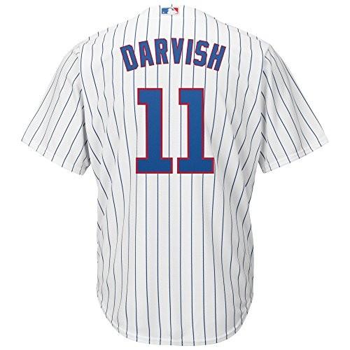 Majestic MLBレプリカユニフォーム ダルビッシュ有 シカゴ・カブス 白 (US Large)