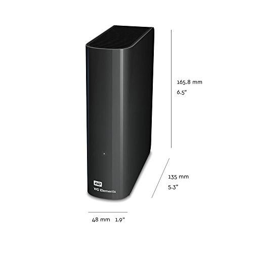 WD 外付けハードディスク 8TB Elements Desktop External Hard Drive