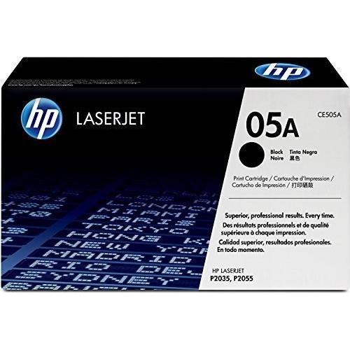 HP 05A (CE505A) Black Original LaserJet Toner Cartridge ( Color:Black) by HP