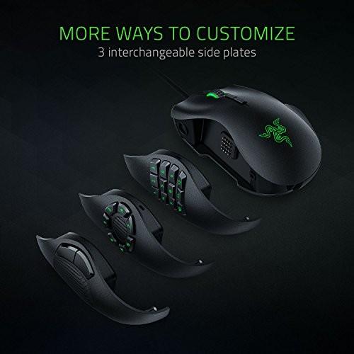 美品！Razer Naga Trinity ゲーミングマウス Razer Naga Trinity Gaming Mouse - [16 000 DPI Optical Sensor