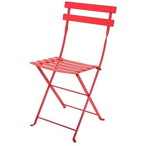 [ フェルモブ ]Fermob イス 折りたたみ ビストロ メタルチェア 10193 ピンクプラリネ Bistro Metal Chair