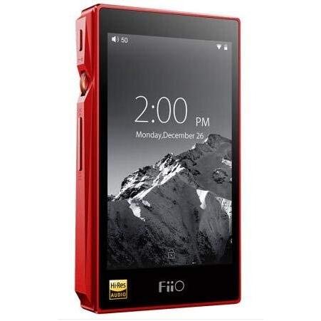 FIIO X5 3rd gen ハイレゾオーディオプレーヤー Red_1