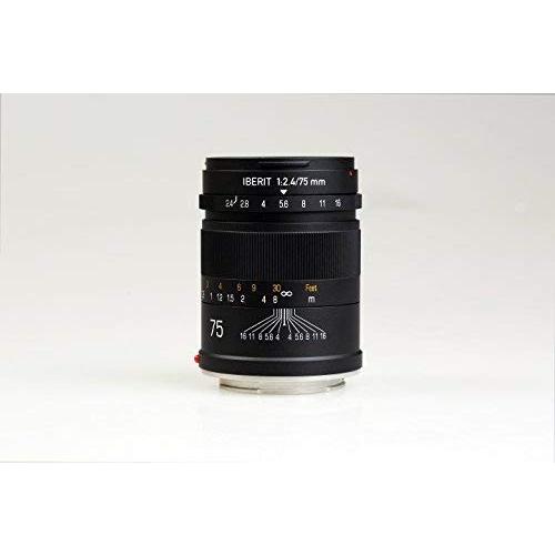 Handevision IBERIT 75mm f/2.4 Lens for SONY E(Frosted Black)