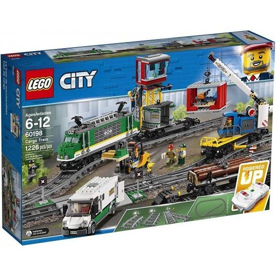 レゴ(LEGO)シティ 積貨委託貨物鉄道車両 60198 手あそび 市街電車 ゲーム、おもちゃ-その他おもちゃ