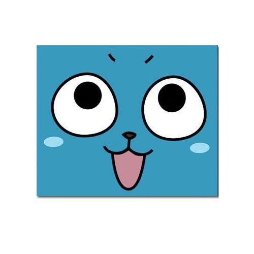 フェアリーテール　ハッピー　ミニブランケット　毛布　FAIRY TAIL HAPPY FACE BLANKET