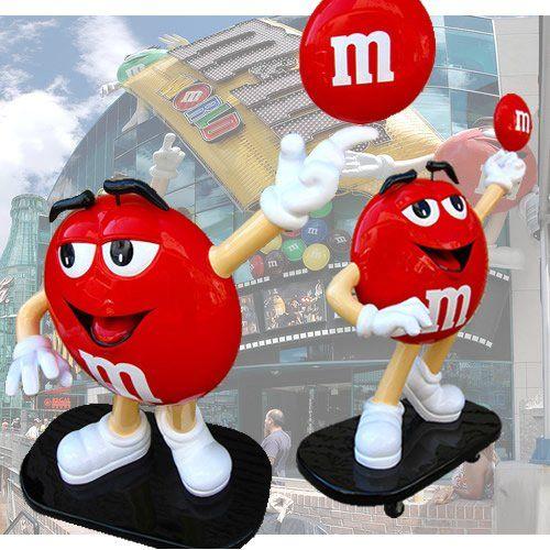 m&m's】エムアンドエムズ 等身大フィギュア<m&m'sワールド内 m&m's】エムアンドエムズ 等身大フィギュア<m&m'sワールド内