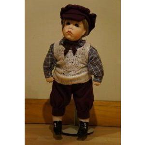 14 Bisque Doll Gebruder Heubach， Pouty Boy， Blue Intaglio Eyes， Closed Mouth ドール 人形 フィギュのサムネイル