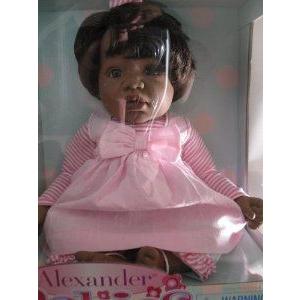 18 Alexander Babies By Madame Alexander (貴婦人アレクサンダー) Dolls : African American with Brown フィギュア本体-フィギュア