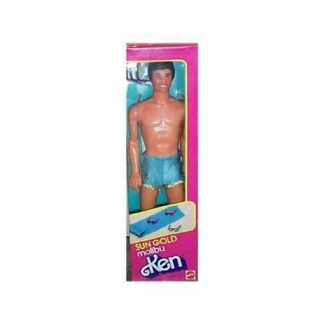 1983 Hispanic Version Sun Gold Malibu Ken Barbie(バービー) Doll ドール 人形 フィギュア