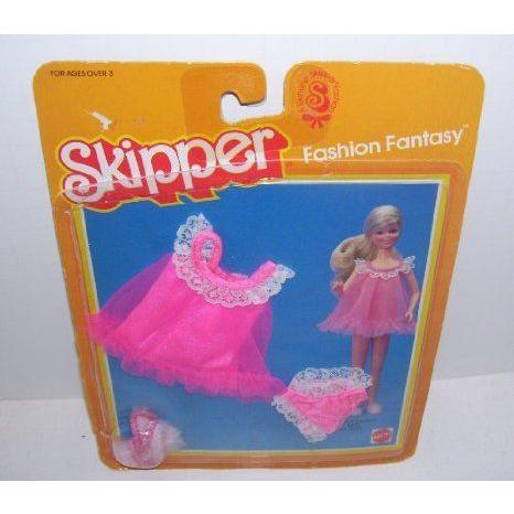 1983 Skipper Barbie(バービー) Doll Fashion Fantasy Sweet Dreams Clothing Set #4878 ドール 人形 フ