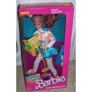 1988 Cool Times Midge Barbie(バービー) Doll Item #3216 ドール 人形 フィギュア