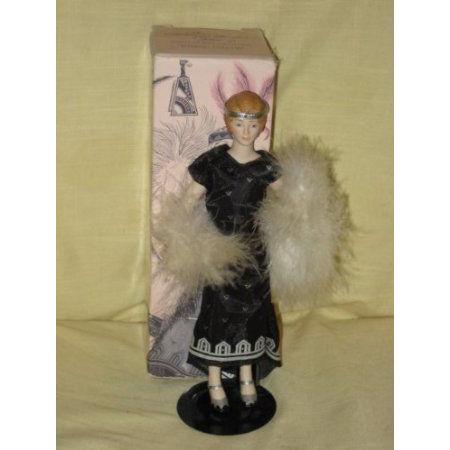 1989 Avon Fashion Of American Times - Porcelain Doll Collection - Roaring Twenties ドール 人形 フ