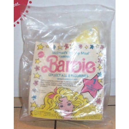 1991 Mcdonalds Barbie(バービー) - All American Happy Meal Toy #1 MIP ドール 人形 フィギュア