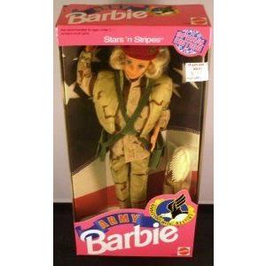 1992 Army Barbie(バービー) ドール 人形 フィギュア