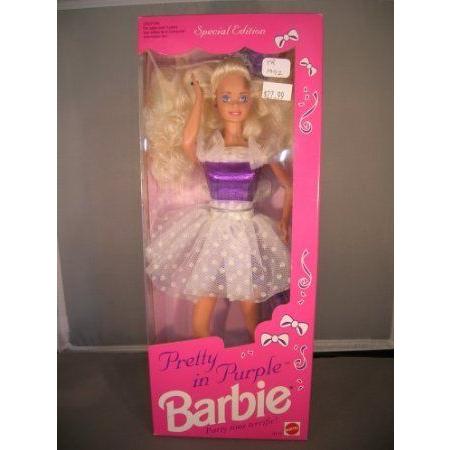 1992 Pretty in Purple Barbie(バービー) - Special Edition ドール 人形 フィギュア