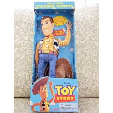 1996 Toy Story 16 Pull String Talking Woody ドール 人形 フィギュア