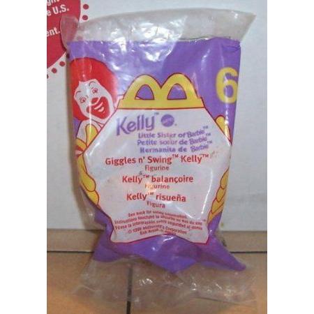 1999 Mcdonalds Barbie(バービー) Kelly Giggles and Swing Happy Meal Toy #6 MIP ドール 人形 フィギュ