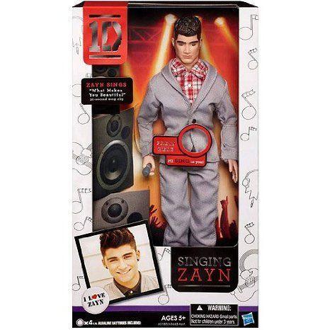 1D Singing Zayn Doll ドール 人形 フィギュアの画像