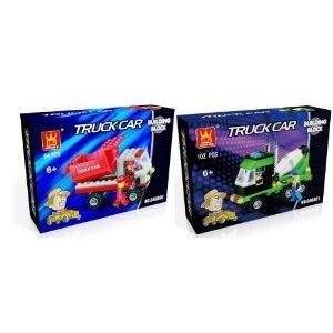 2 boxs SET 102/94 pcs! TRUCK CAR - BUILDING BLOCKS will fit leg0 (レゴ) BEST GIFT ブロック おもち