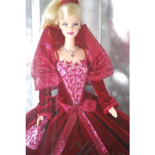 2002 Holiday Celebration Barbie(バービー) Mattel ドール 人形 フィギュアの画像