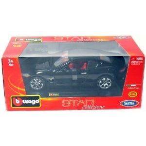 2008 Maserati Gran Turismo 1/24 スケール, Black. ミニカー ミニチュア 模型 プレイセット自動車 ダイ