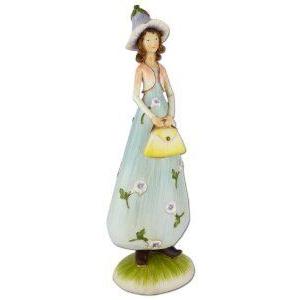 9 inch Decorative Porcelain Snapdragon Flower Fair Lady Doll ドール 人形 フィギュア