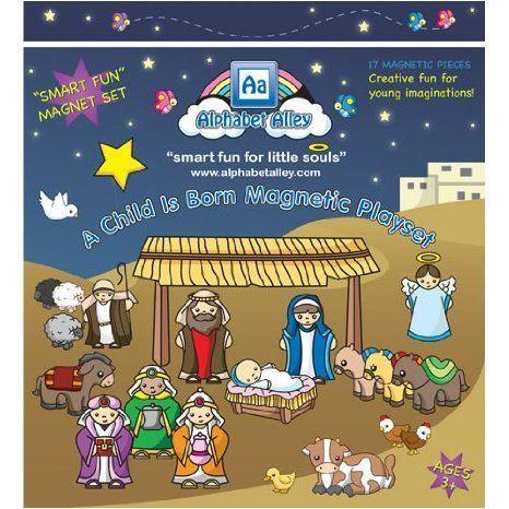 A Child is Born Magnetic Playset (Alphabet Alley)