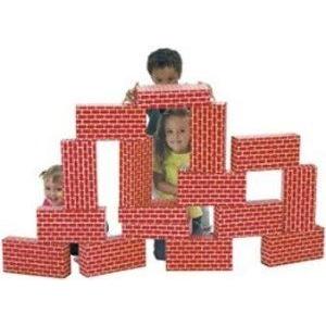 32pc Large Red Blocks ブロック おもちゃ