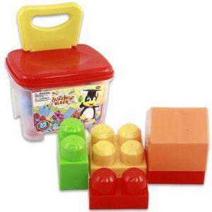 35-Piece Play \u0026 Learn Building Blocks Set ブロック おもちゃ