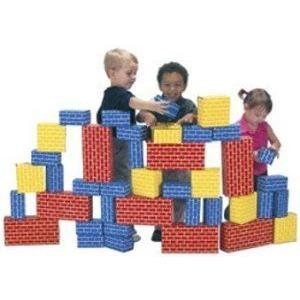 36pc Assorted Sizes \u0026 Color Blocks 立ちはだかる 手あそび ゲーム、おもちゃ-フィギュア本体