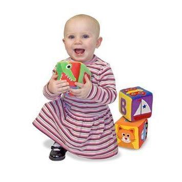 4 Pack MELISSA \u0026 DOUG SOFT ABC BLOCKS ブロック おもちゃ