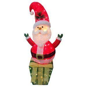 40Sisal Santa/Gift Box ドール 人形 フィギュア