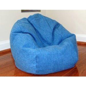 40% Off! TOY Bean Bag Chair for 18 inch American Girl (アメリカンガール) Sized Dolls - BLUE DENIM