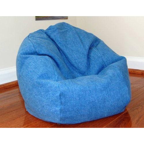 40% Off! TOY Bean Bag Chair for 18 inch American Girl (アメリカンガール) Sized Dolls - BLUE DENIM_1