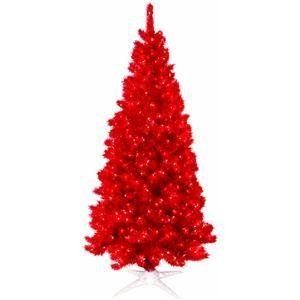7' Red Transparent Tree ブロック おもちゃ