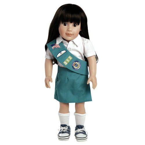 Adora (アドラ アドラドール) Play Doll Abigail - Girl Scout Jr. 18? Doll & Costume ドール 人形 フィ_1